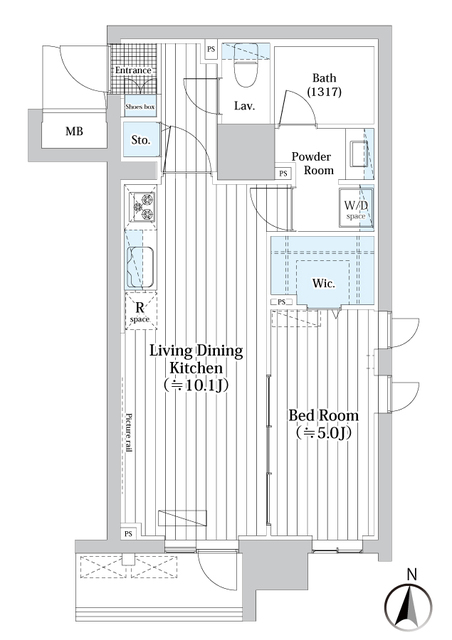Oshiage Sta. 1LDK 501